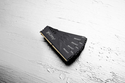 Kingston Technology FURY 32GB 3200MT/s DDR4 CL16 DIMM (Kit of 2) 1Gx8 Beast Black Kingston Technology FURY 32GB 3200MT/s DDR4 CL16 DIMM (Kit of 2) 1Gx8 Beast Black